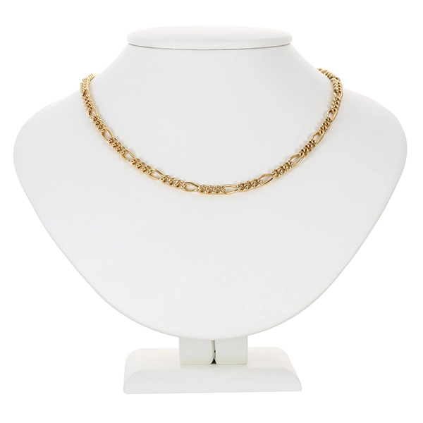 Kette, 14K, Gelbgold, Figaro-