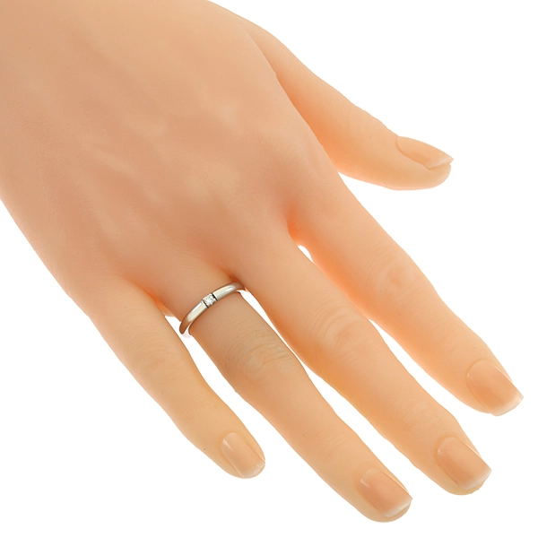 Diamantring, 14K, Weißgold, Brillant