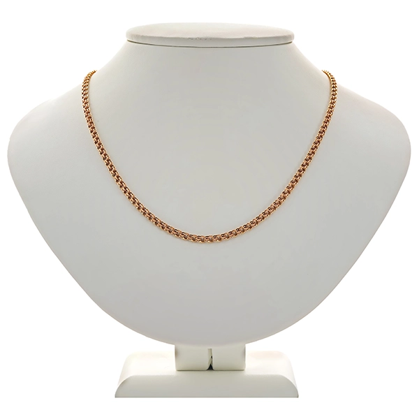 Collierkette, 14K, Gelbgold, Garibaldi-