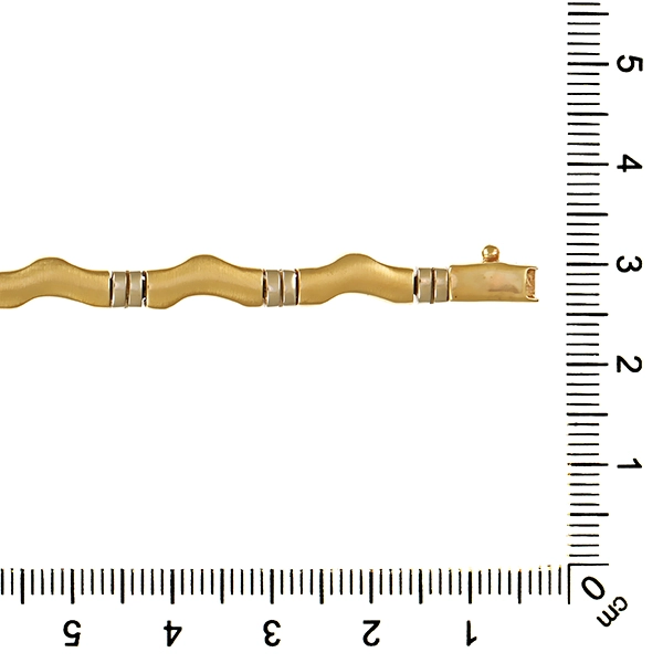 Armband, 14K, Gelb-/Weißgold