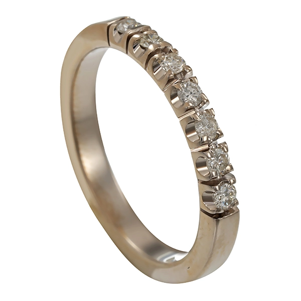 Diamantring, 14K, Weißgold, Brillant 0,25 ct