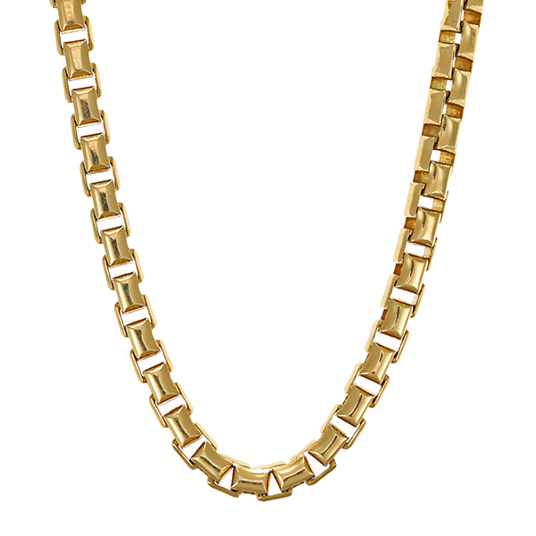 Kette, 14K, Gelbgold, Venezianer