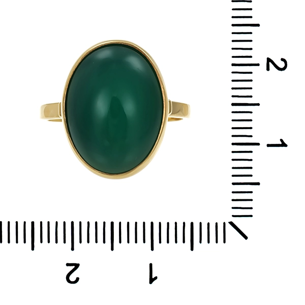 Ring, 8K, Gelbgold, Achat