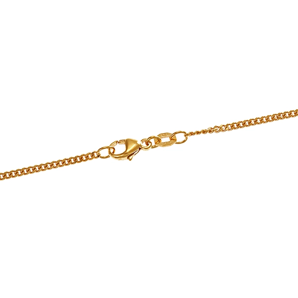 Collierkette, 18K, Gelbgold, Panzer-