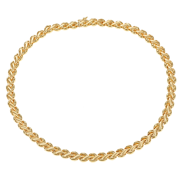 Collier, 14K, Gelbgold
