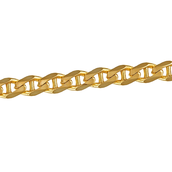 Armband, 8K, Gelbgold, Stegpanzer
