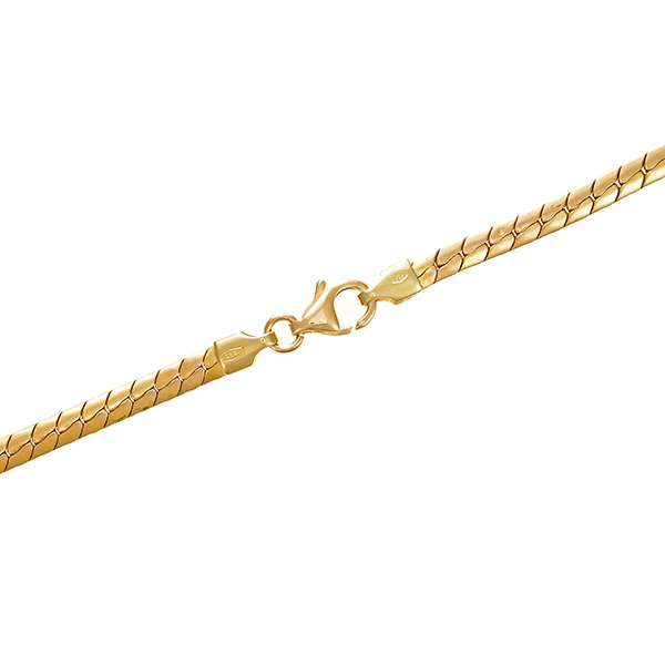 Collier, 14K, Gelb-/Weißgold, Brillant