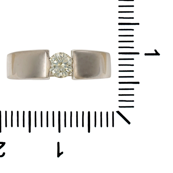 Brillantring, 14K, Weißgold, 0,30ct