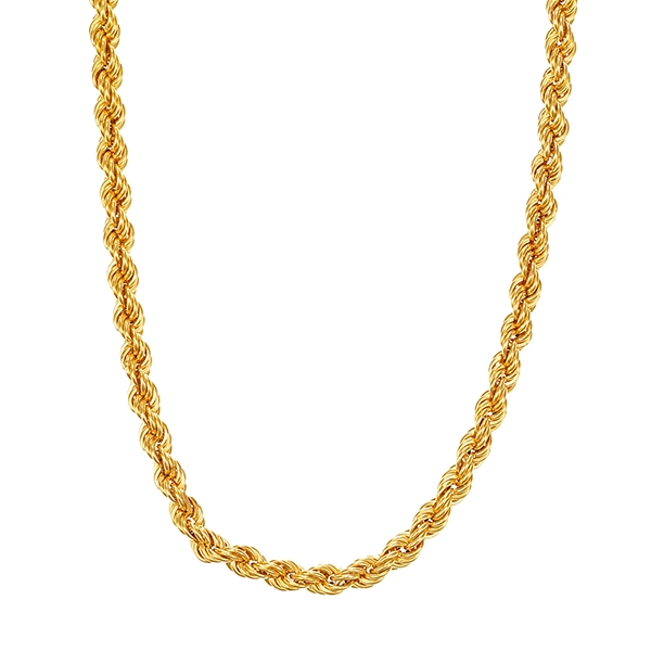 Collierkette, 14K, Gelbgold, Kordel-