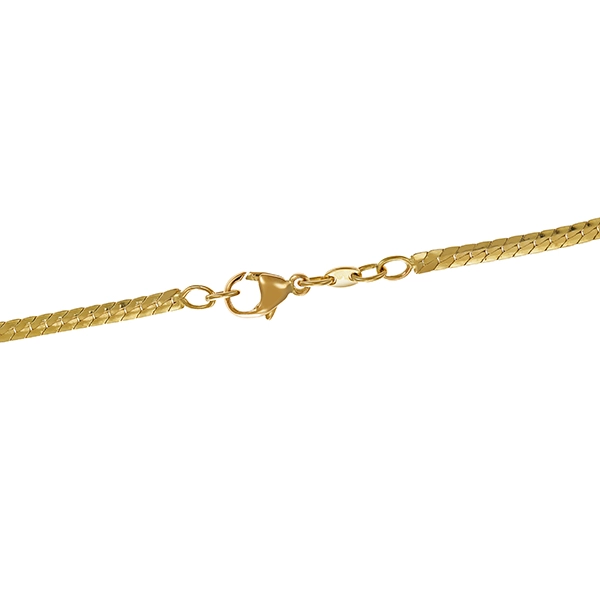 Collier, 14K, Gelbgold, Brillanten