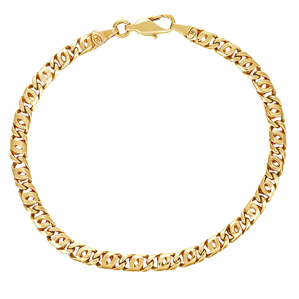 Armband, 14K, Gelbgold