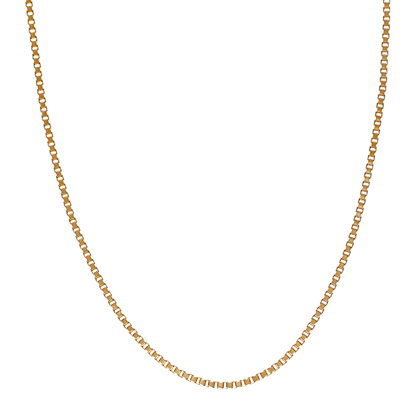 Collierkette, 14K, Gelbgold, Venezianer