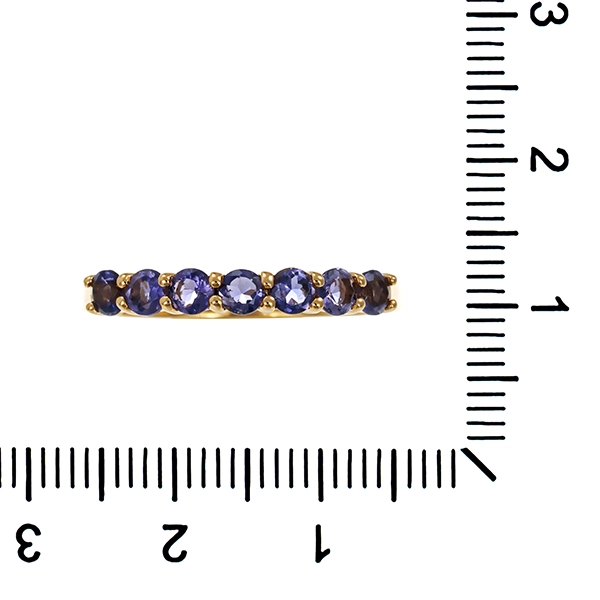 Ring, 8K, Gelbgold, Tansanit