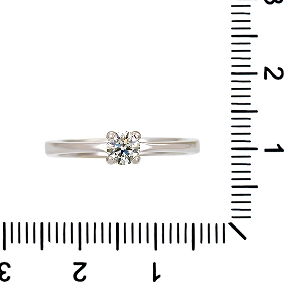 Diamantring, 14K, Weißgold, Brillant 0,30 ct, Christ