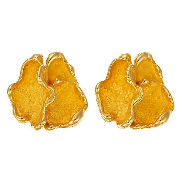 Ohrstecker, 18K, Gelbgold