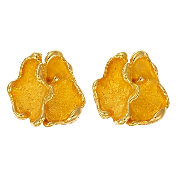 Ohrstecker, 18K, Gelbgold