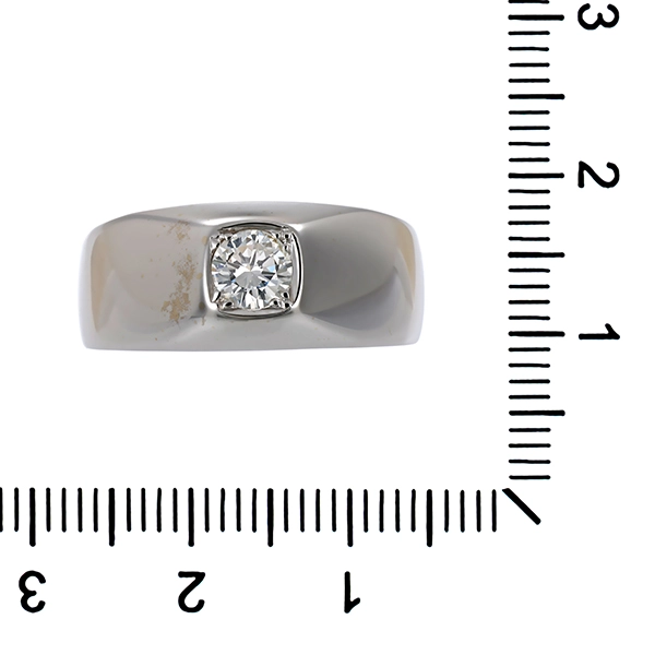 Brillantring, 14K, Weißgold, 0,33ct