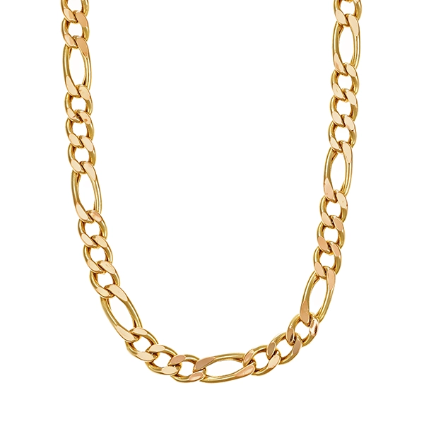 Collierkette, 14K, Gelbgold, Figaro-