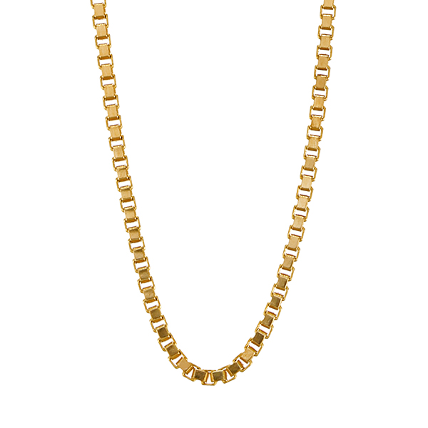 Collierkette, 14K, Gelbgold