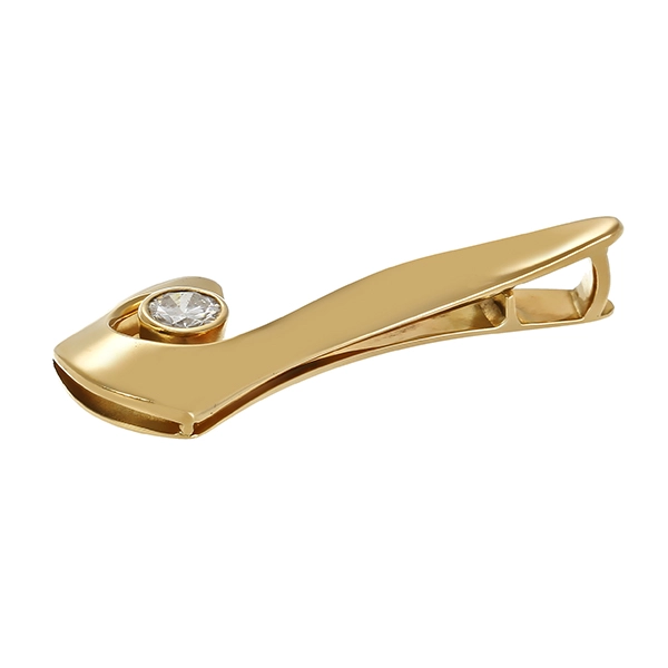 Anhänger, 14K, Gelbgold, Brillant 0,40 ct