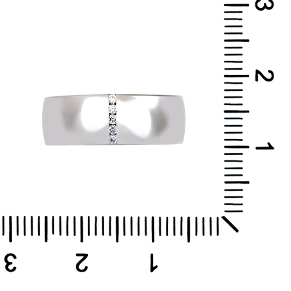 Diamantring, 14K, Weißgold, Brillanten