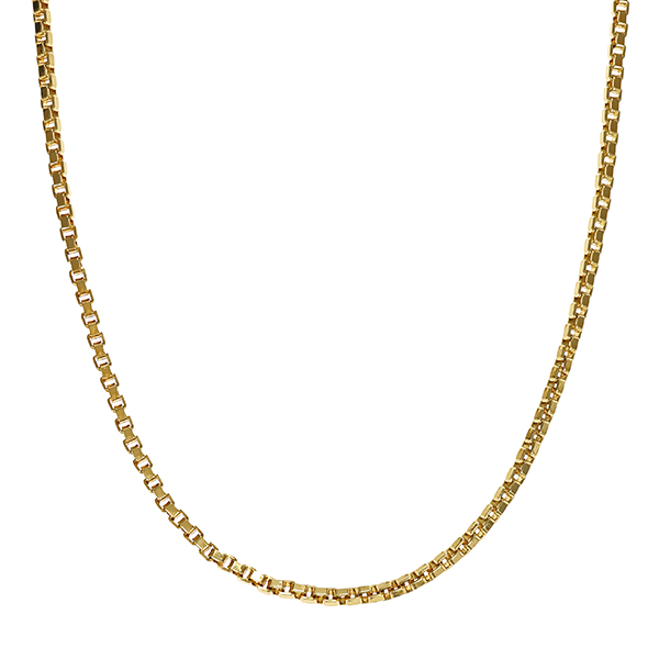 Kette, 14K, Gelbgold, Venezianer-