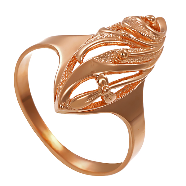 Ring, 14K, Rotgold