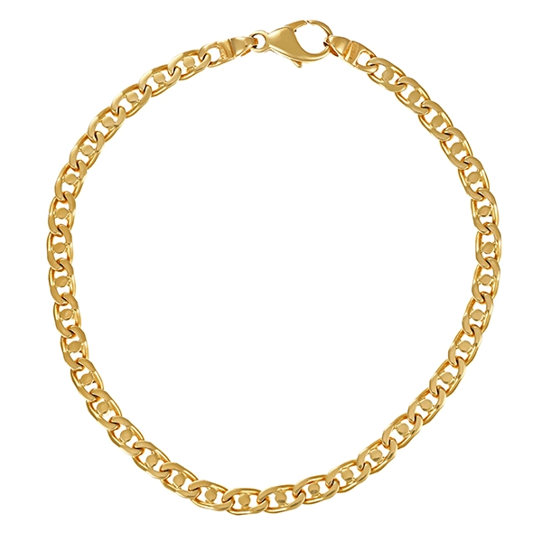 Armband, 14K, Gelbgold, Panzer