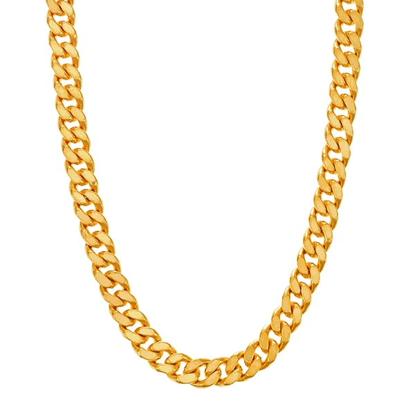 Kette, 18K, Gelbgold, Brillanten, Panzer