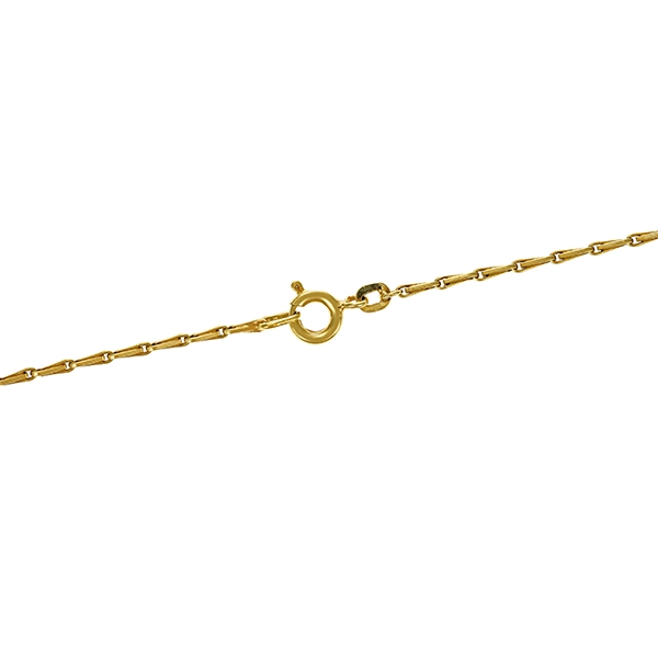 Collierkette, 14K, Gelbgold, Haferkorn-