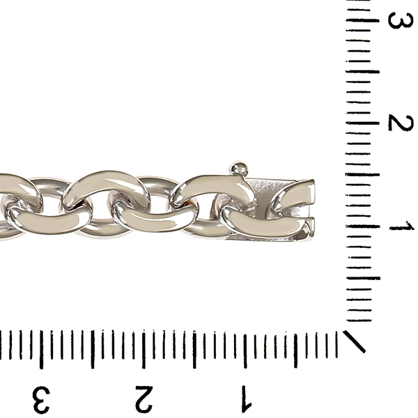 Armband Anker-, 18K, Weißgold