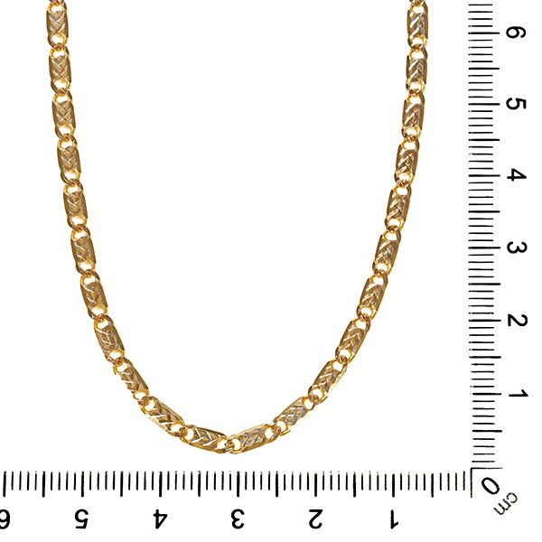 Kette, 8K, Gelbgold