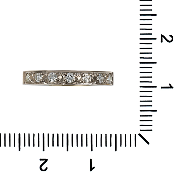 Diamantring, 18K, Weißgold, Brillanten 0,28 ct