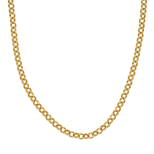 Collierkette, 14K, Gelbgold, Erbs-