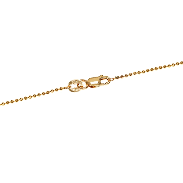 Collier, 14K, Gelbgold, Brillant 0,45 ct