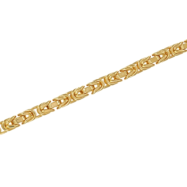 Armband, 14K, Gelbgold, Königs-