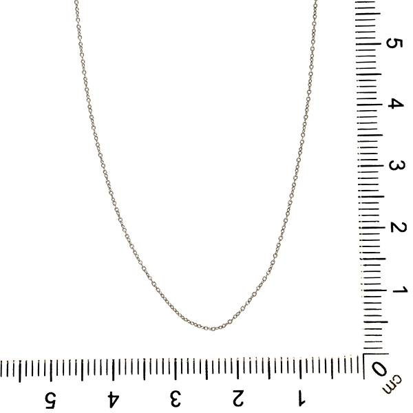 Collierkette, Pt950, Platin, Rundanker-