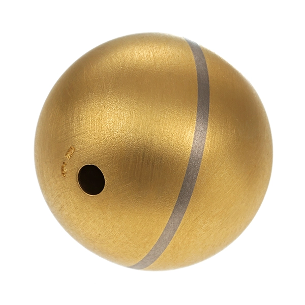 Anhänger. 18K, Platin/Gelbgold