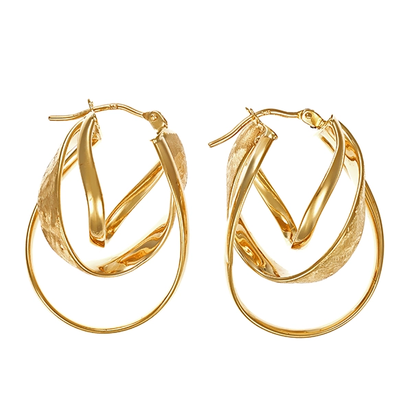 Creolen, 9K, Gelbgold