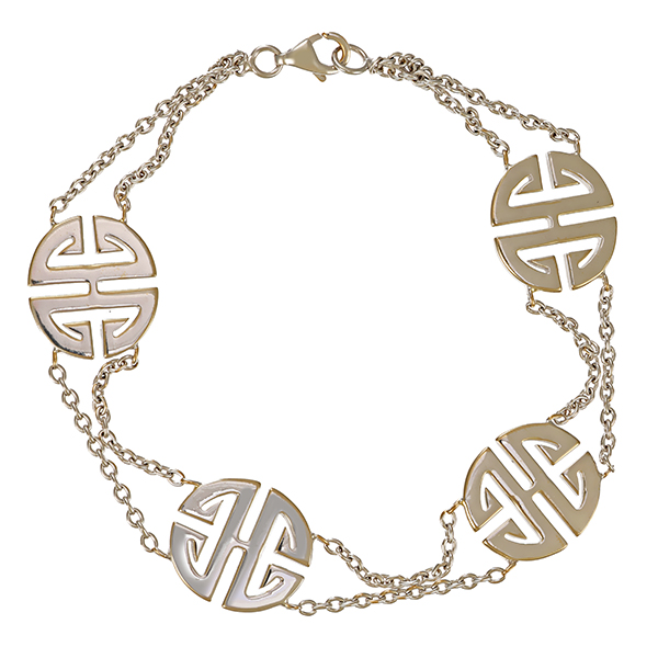 Armband, 18K, Weißgold