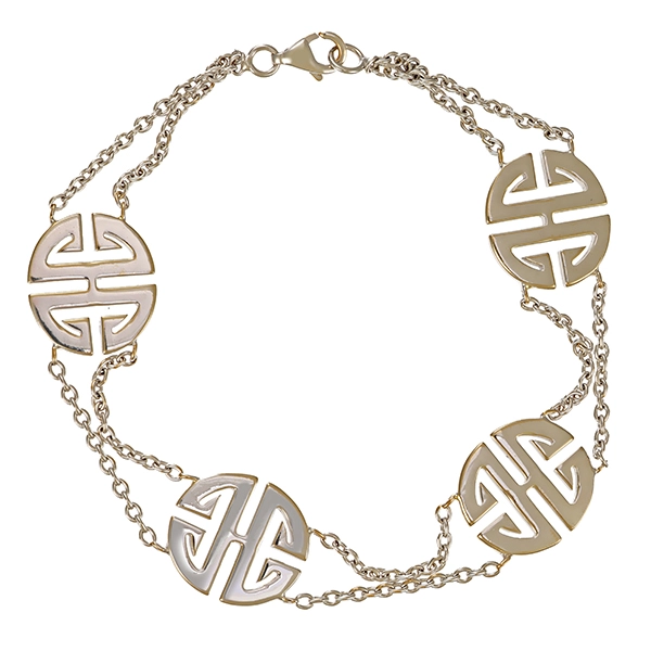 Armband, 18K, Weißgold