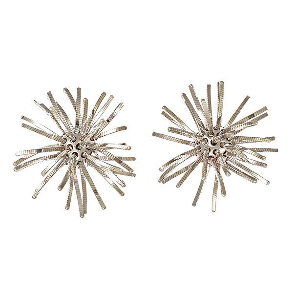 Ohrstecker, 18K, Weißgold