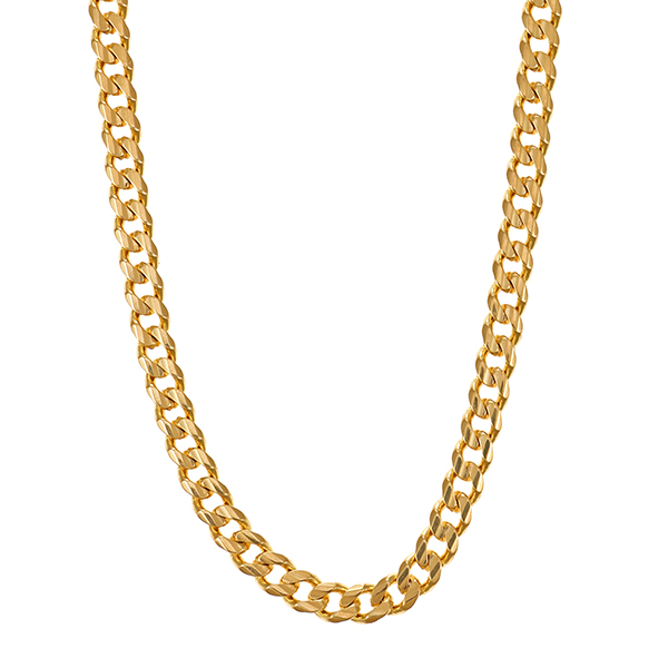 Kette, 14K, Gelbgold, Panzer