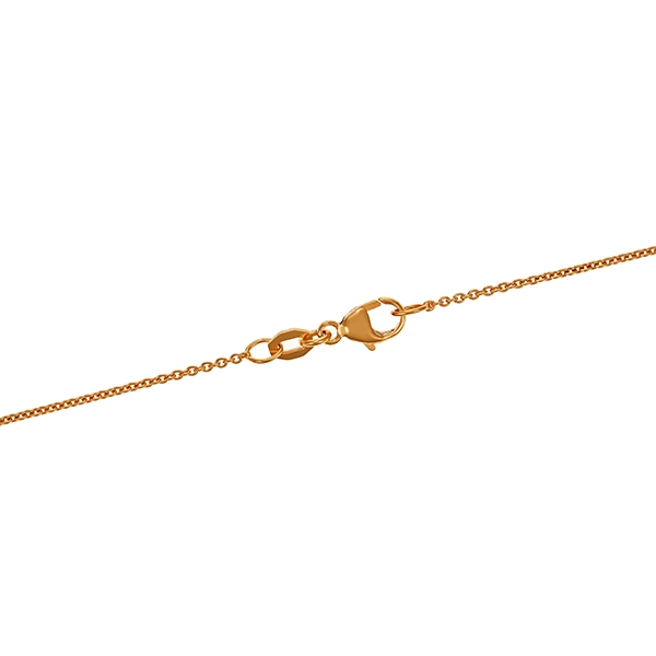 Collier, 18K, Rotgold, Diamant