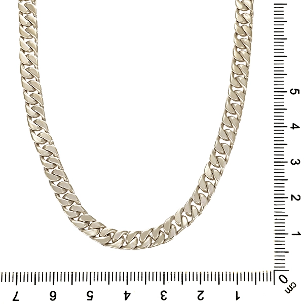 Kette, 925, Silber, Panzer-