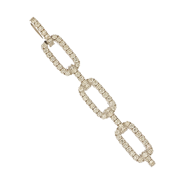 Anhänger, 14K, Weißgold, Brillant