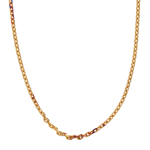 Collierkette, 14K, Gelbgold, Anker-