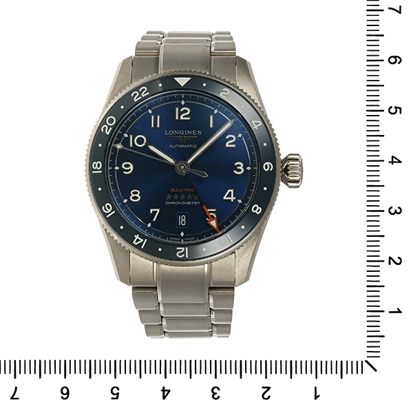 Herrenuhr, Longines, 'Spirit Zulu Time', Automatik