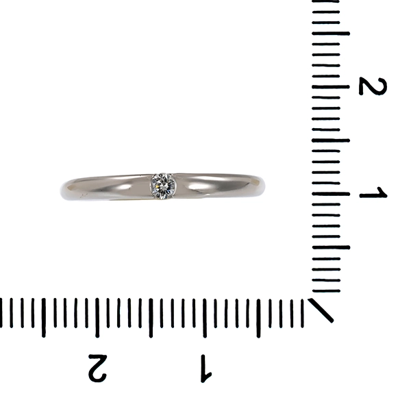 Diamantring, 14K, Weißgold, Brillant