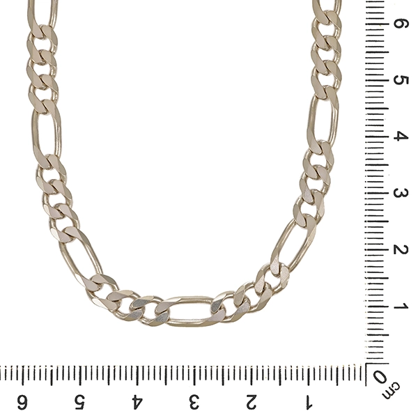 Silberkette, 925, Silber, Figaro-